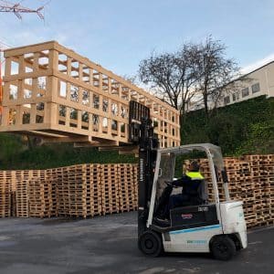 jaula de madera para exportación